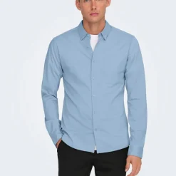 New Chemise classique robin coton slim fit Homme Homme Chemise