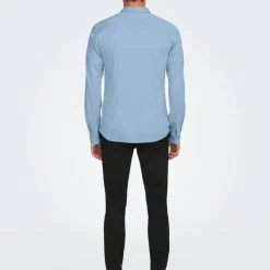 New Chemise classique robin coton slim fit Homme Homme Chemise