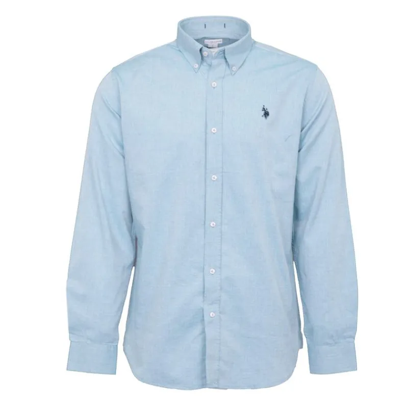 New Chemise classique tissu chiné evan Homme Homme Chemise