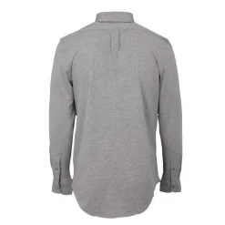 Clearance Chemise classique tissu chiné en coton Homme Homme Chemise