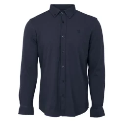 Chemise classique tissu chiné en coton Homme Homme Chemise