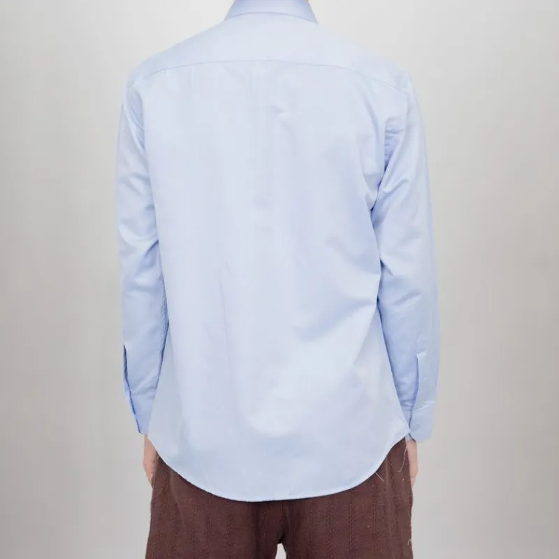 Outlet Chemise de ville oxford blanche en coton Homme Homme Chemise