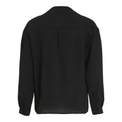 Clearance Chemise Domira col v black beauty Femme Femme Haut, Chemise