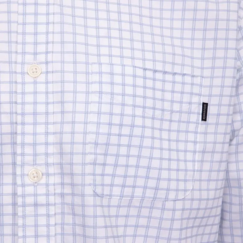 Discount Chemise en coton à carreaux avec poche Homme Homme Chemise