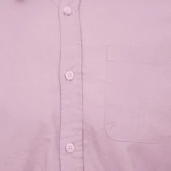 New Chemise en lin coton couleur unie Homme Homme Chemise