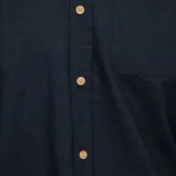 Outlet Chemise en lin coton couleur unie Homme Homme Chemise