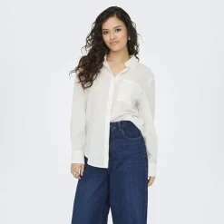 Discount Chemise fluide Kimie regular coton Femme Femme Haut, Chemise