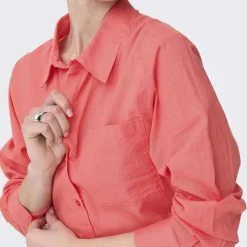 Best Chemise fluide Kimie regular coton Femme Femme Haut, Chemise