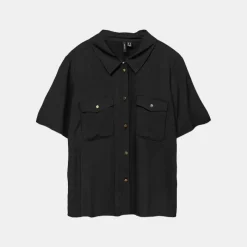 Best Chemise légère easy e à poches Femme Femme Haut, Chemise