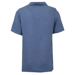 Sale Chemise manches courtes lin mélangé Homme Homme Chemise