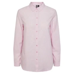 Hot Chemise manches longues à rayures Femme Femme Haut, Chemise