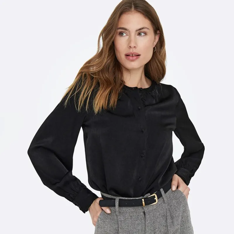 Best Chemise manches longues Femme Femme Haut, Chemise