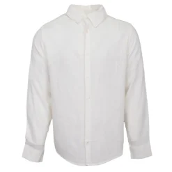 Chemise manches longues lin mélangé Homme Homme Chemise
