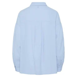 Best Chemise muna cashmere blue à rayures Femme Femme Haut, Chemise