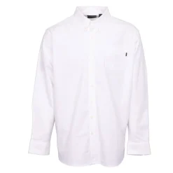 New Chemise regular coton basique avec boutons sur le col Homme Homme Chemise