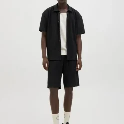 Hot Chemise sergé manches courtes interlude Homme Homme Chemise