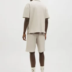 Discount Chemise sergé manches courtes interlude Homme Homme Chemise