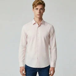 Clearance Chemise unie black umb001 reg Homme Homme Chemise