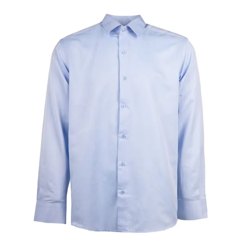 Clearance Chemise unie col 15 regular fit Homme Homme Chemise