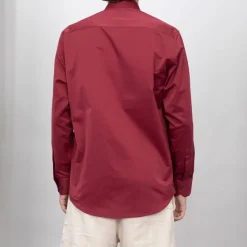 Clearance Chemise unie coton classique Homme Homme Chemise