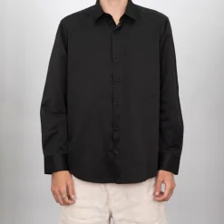 Chemise unie coton classique Homme Homme Chemise