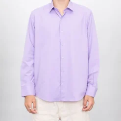 Best Chemise unie coton classique Homme Homme Chemise