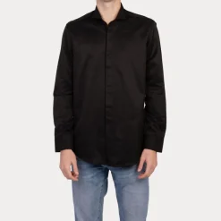 New Chemise unie David Homme Homme Chemise