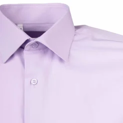 Sale Chemise unie manches longues regular Homme Homme Chemise