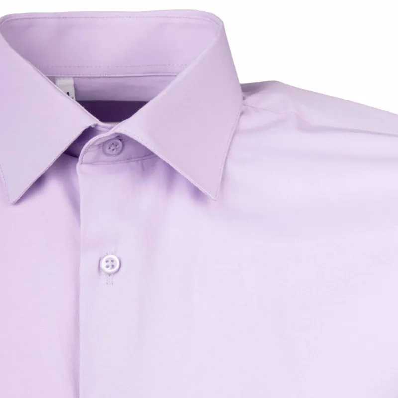 Sale Chemise unie manches longues regular Homme Homme Chemise