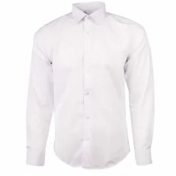 Clearance Chemise unie manches longues regular Homme Homme Chemise