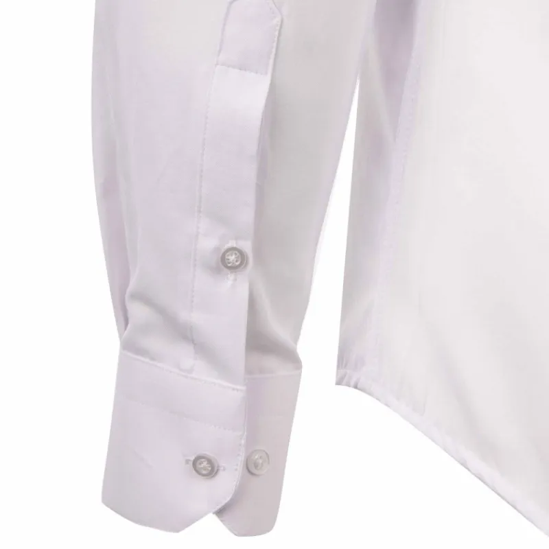 Clearance Chemise unie manches longues regular Homme Homme Chemise