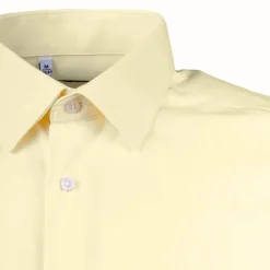 Hot Chemise unie manches longues regular Homme Homme Chemise