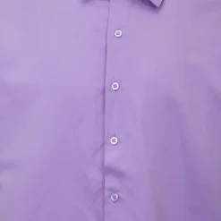 Clearance Chemise unie mc regular noire bill302 Homme Homme Chemise