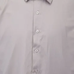 Chemise unie mc regular noire bill302 Homme Homme Chemise