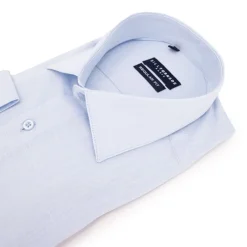 Outlet Chemise unie regular fit coton aspect lin Homme Homme Chemise