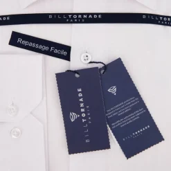 Best Chemise unie regular fit coton aspect lin Homme Homme Chemise