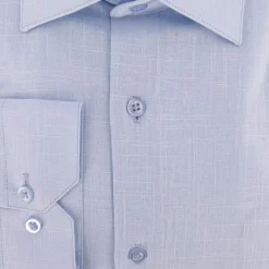 Outlet Chemise unie regular fit coton aspect lin Homme Homme Chemise