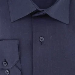 Outlet Chemise unie regular fit coton aspect lin Homme Homme Chemise