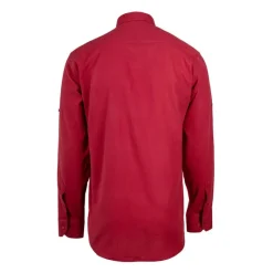 Outlet Chemise unie regular fit coton aspect lin Homme Homme Chemise