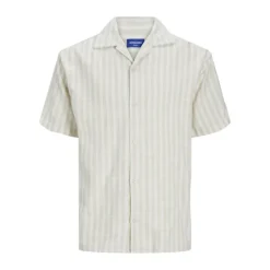 Online Chemisette cabana à rayures tissu sergé Homme Homme Chemise