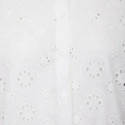 Hot Chemisier broderie anglaise clodia Femme Femme Haut, Chemise