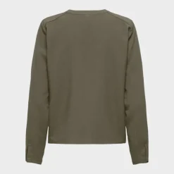 Sale Chemisier col V lenia kalamata avec boutons Femme Femme Haut, Chemise