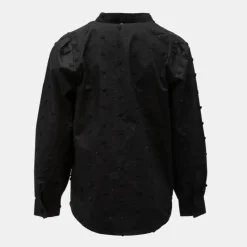 New Chemisier claryne à motif coeurs brodés Femme Femme Haut, Chemise