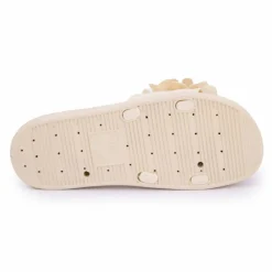 Discount Claquette avec fleur sur le dessus Femme Femme Tongs, Mules