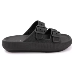 Hot Claquette couleur uni Femme Femme Tongs, Mules