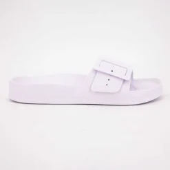 Outlet Claquette plastique avec boucle Femme Femme Tongs, Mules