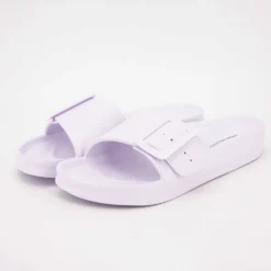 Outlet Claquette plastique avec boucle Femme Femme Tongs, Mules