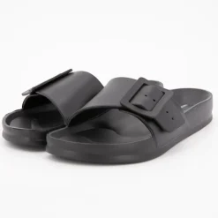 Outlet Claquette plastique avec boucle Femme Femme Tongs, Mules