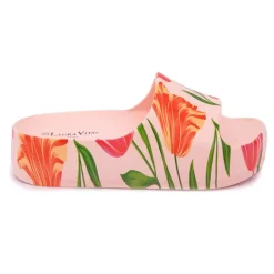 Best Claquette semelle épaisse tulipe Femme Femme Tongs, Mules