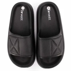 Best Claquette uni bout rond Femme Femme Tongs, Mules